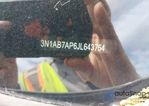 2018 Nissan Sentra Sv из США, поврежденный, VIN 3N1AB7AP6JL643754